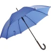 Parapluie canne automatique uni bleu L87cm < Gifi Outlet