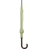 Parapluie canne manuel uni vert L87cm