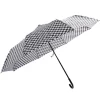 Parapluie pliable manuel pied de poule L24cm