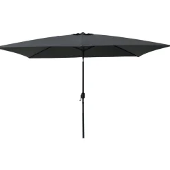 Parasol centré rectangle TIAGO gris < Gifi New