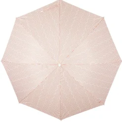 Parasol de plage blanc et rose Ø106xH80cm < Gifi New