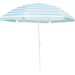 Parasol de plage rayé Ø160xH190cm (3 modèles)