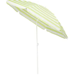 Parasol de plage rayé Ø160xH190cm (3 modèles)