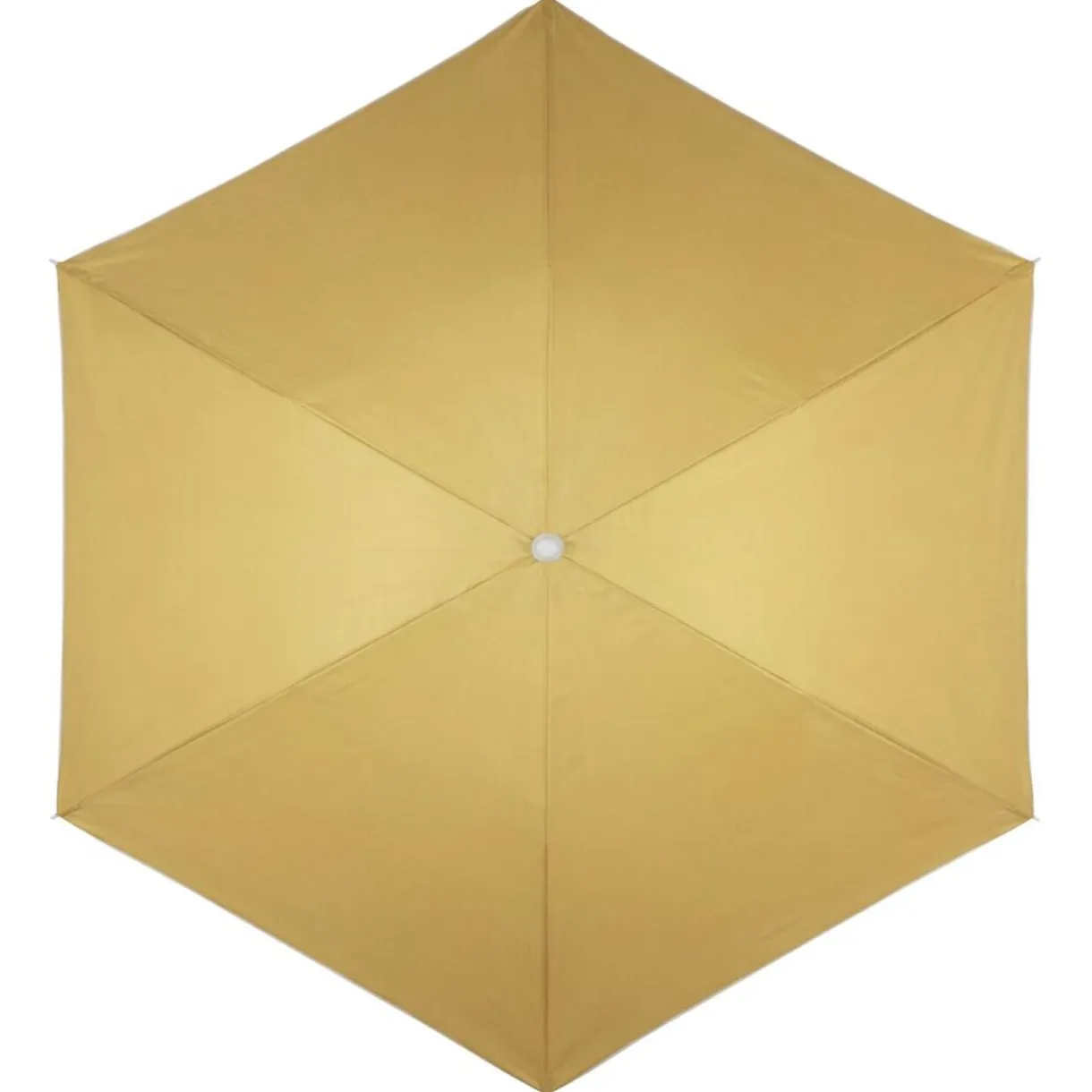 Parasol de plage UPF 50+ toile colorée Ø140xH175cm (2 modèles bleu ou jaune) < Gifi Best