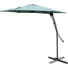 Parasol déporté Malaga Ø345xH245cm vert < Gifi Hot