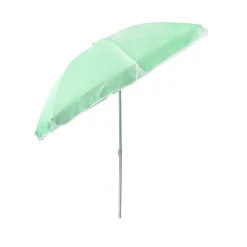 Parasol inclinable Funky vert d'eau Ø160xH.195cm < Gifi Best