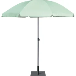 Parasol Sun uni vert clair Ø160xH195cm