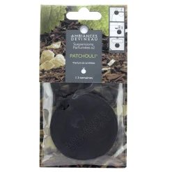 Parfum d'ambiance à suspendre x2 Ambiances Devineau senteur patchouli