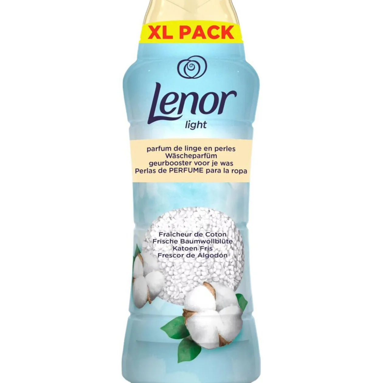 Parfum de linge perles Lenor Unstoppables Fraîcheur de coton 495gr