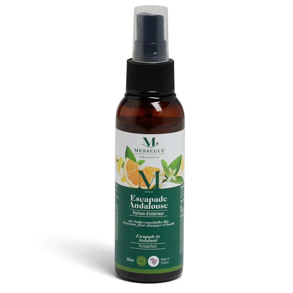 Parfum d'intérieur Mességué huiles essentielles bio Escapade Andalouse 100ml < Gifi Online