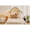 Parure de lit L240X220 cm gaze de coton 1 housse 2 taies 63X63 cm uni beige < Gifi Online