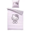 Parure de lit 1 personne Hello Kitty polycoton rose 140x200cm < Gifi Best