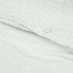 Parure de lit 2 personnes 220x240cm gaze de coton rayures (3 modèles)