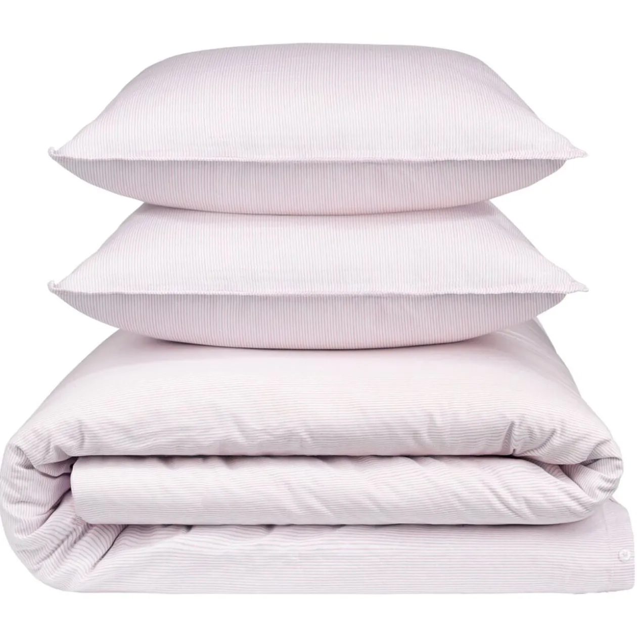 Parure de lit 2 personnes 220x240cm gaze de coton rayures (3 modèles)