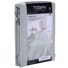 Parure de lit 2 personnes 240x260cm polycoton uni 2 taies 63x63cm (2 modèles) < Gifi Outlet