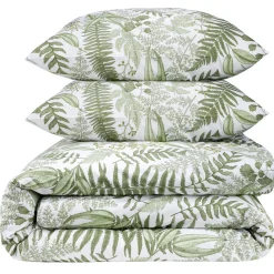 Parure de lit 140x200cm 1 personne micro lavée motif imprimé 3 pièces (3 modèles) < Gifi Clearance