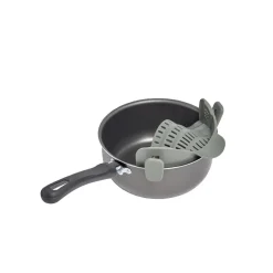 Passoire casserole à clips silicone gris < Gifi Hot