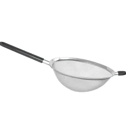 Passoire en inox à maille fine avec poignée en silicone < Gifi Hot