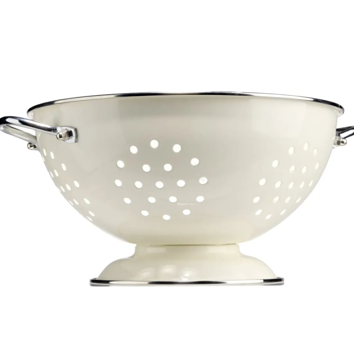 Passoire métal blanc 27,5x23xH10,5cm < Gifi Clearance