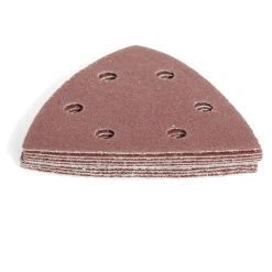 9 patins abrasifs en Corindon pour ponceuses vibrantes - 93 x 93 mm < Gifi Hot