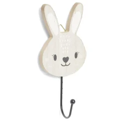 Patère enfant forme animal 10xH15cm - 4 modèles