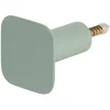 Patère murale carrée vert sauge polyrésine 4,3x4,3cm < Gifi Hot