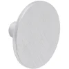 Patère simple 8,5cm gris argenté