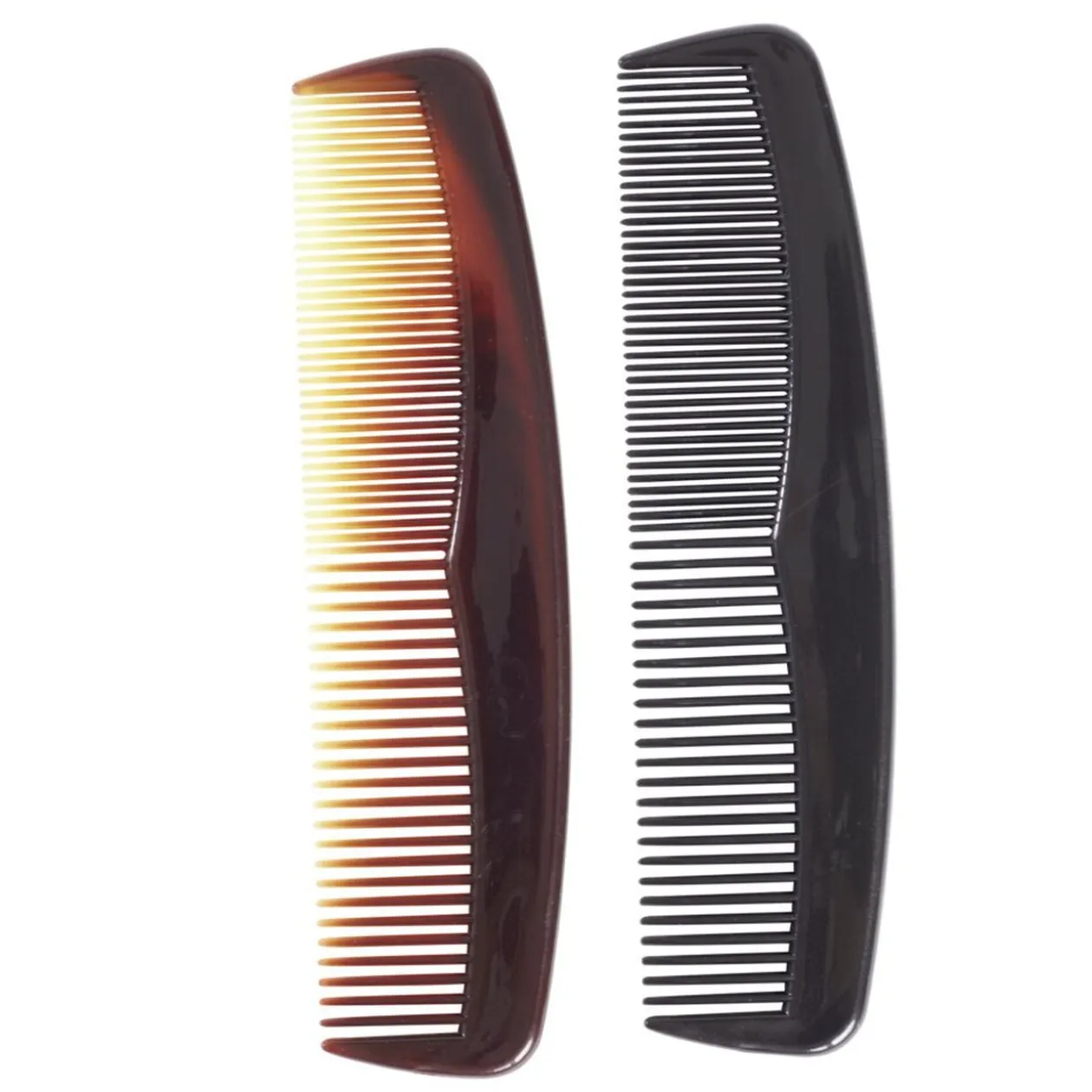 Peigne de poche x2 plastique noir