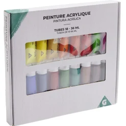 Peinture acrylique 36ml x18