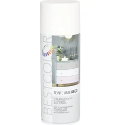 Peinture aérosol Blanc satiné 400 ml < Gifi Online