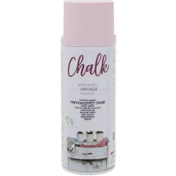 Peinture aérosol Chalk effet craie 400 ml Rose < Gifi Discount