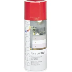 Peinture aérosol rouge brillant int/ext 400ml < Gifi Hot