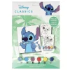 Peinture par numéro x6 Disney Stitch avec peinture et pinceau 22,5x30cm < Gifi Discount