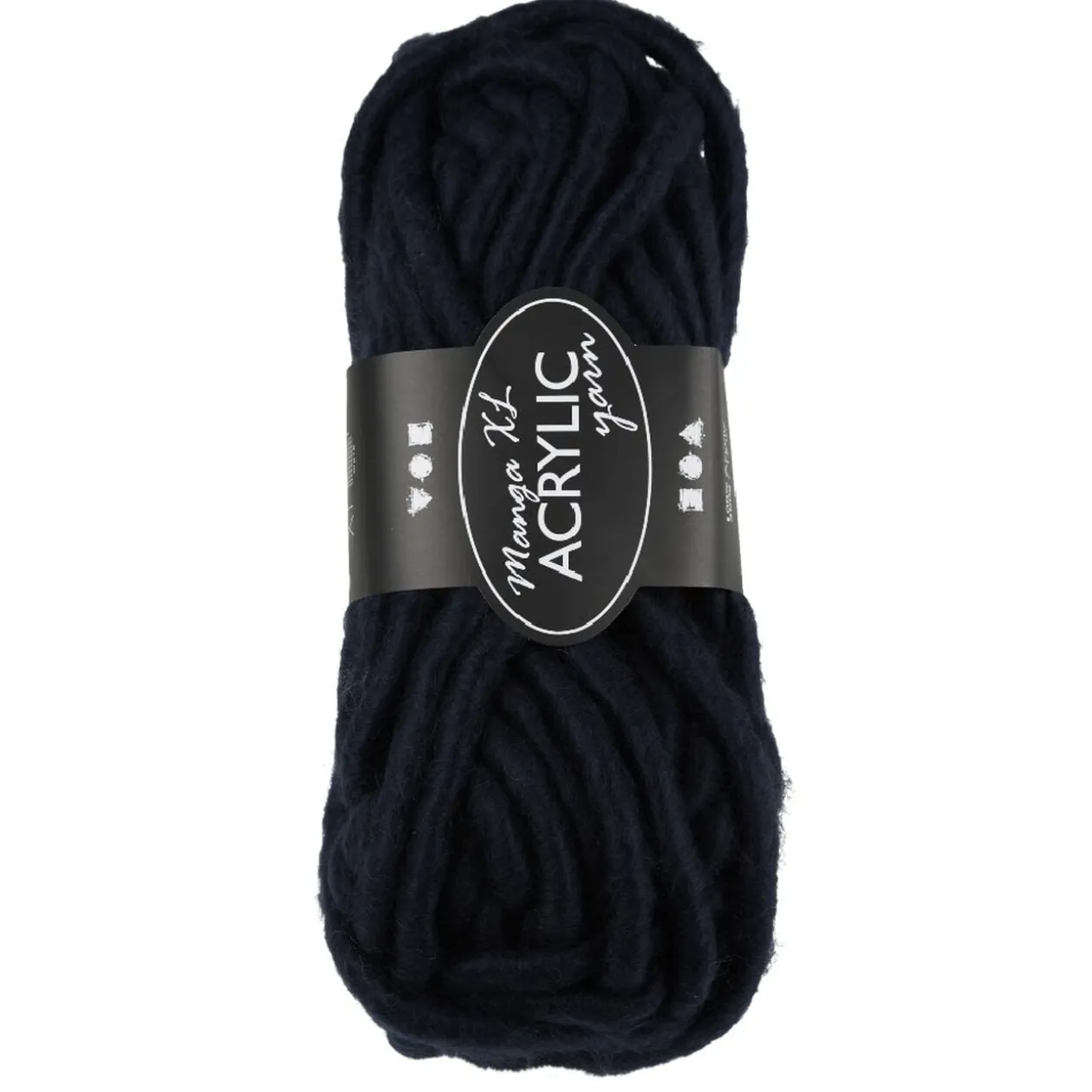 Pelote de laine 200g 17M bleu foncé