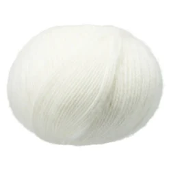 Pelote fil à tricoter acrylique et laine Cantate 50g beige < Gifi New