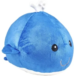 Peluche Baleine Ø20 cm bleu pétrole < Gifi Clearance