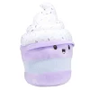 Peluche cupcake XL décor sucré polyester violet 28x25xH45cm < Gifi New