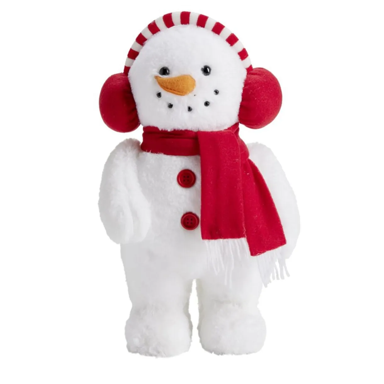 Peluche de Noël bonhomme de neige à poser 25x19xH37cm < Gifi New