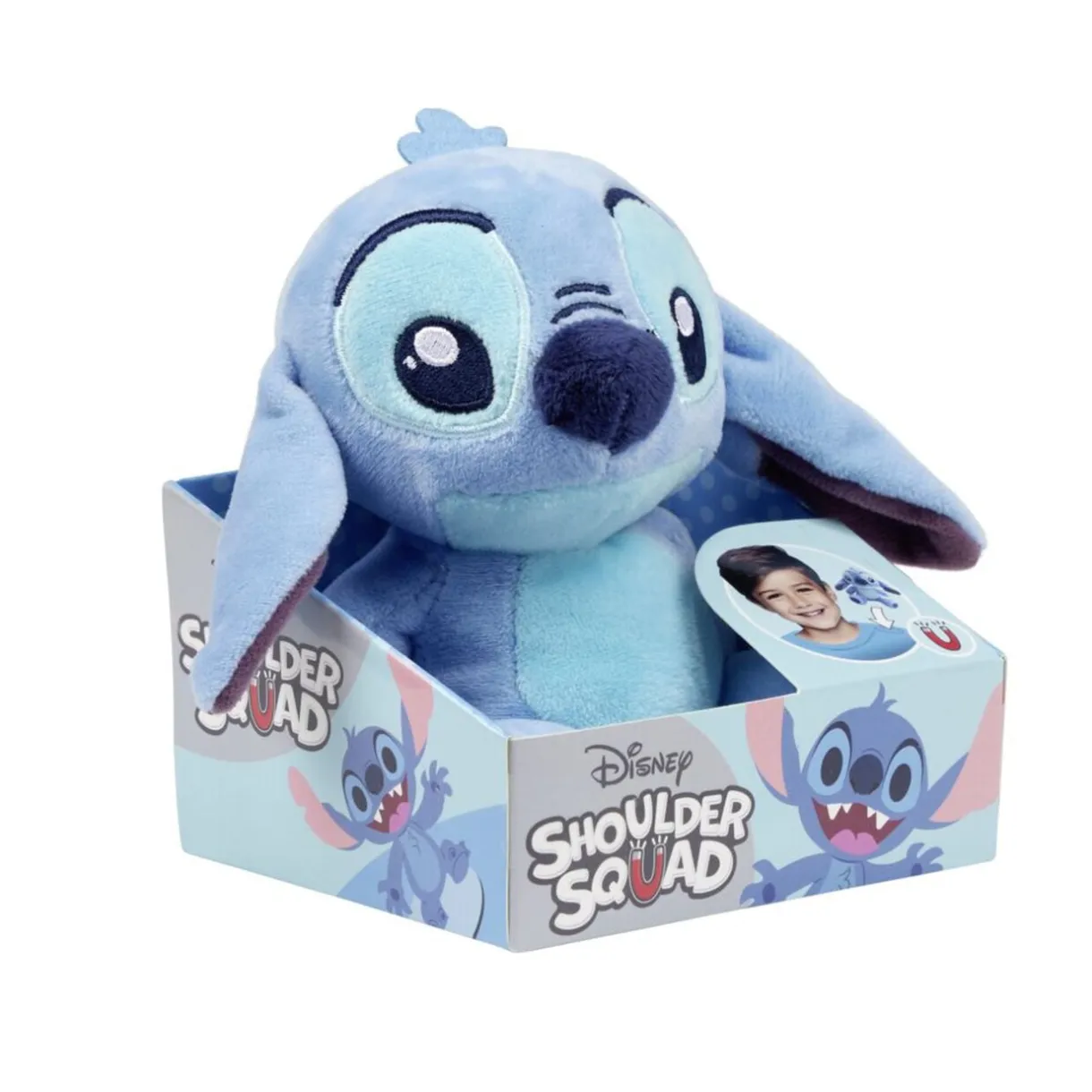 Peluche Disney aimantée épaule 11x9xH12cm (6 modèles) < Gifi Outlet