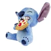 Peluche Disney Stitch bleu avec pizza 35x28xH45cm