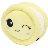 Peluche kawaii macaron Ø18x13cm (3 modèles) < Gifi