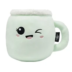 Peluche kawaii tasse blanche Ø27cm