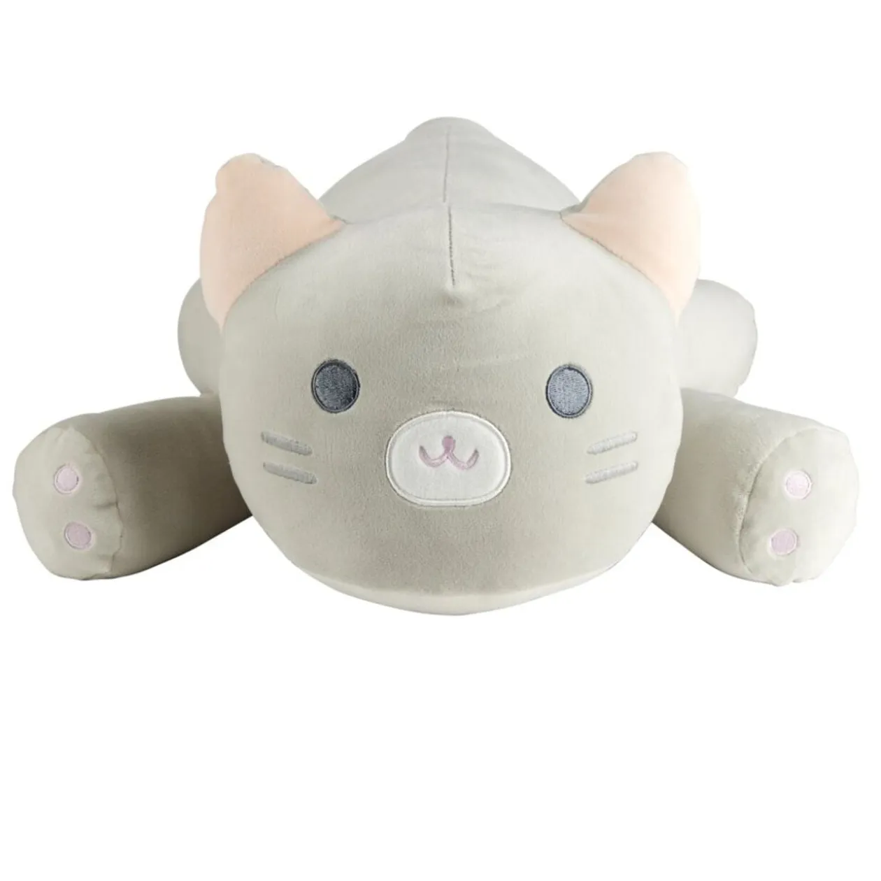Peluche lestée animaux L43cm (3 modèles)