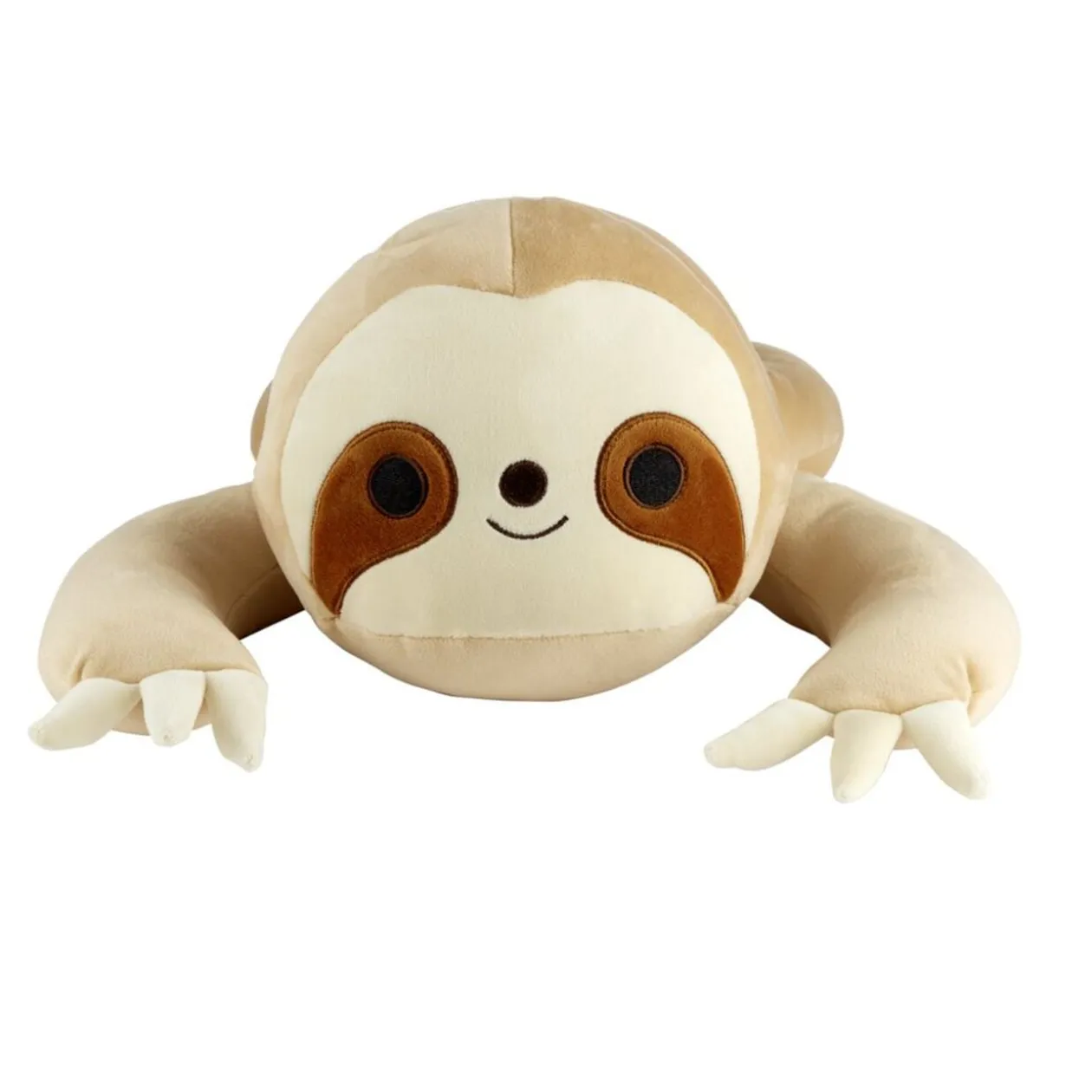 Peluche lestée animaux L43cm (3 modèles)