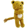 Peluche lion polyester H.22.5 cm (2 modèles)