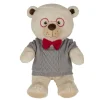 Peluche ours polyester beige H50cm < Gifi Outlet