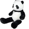 Peluche panda géant XXL polyester noir et blanc 40x30xH100cm < Gifi Online