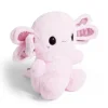 Peluche salamandre L35cm polyester rose
