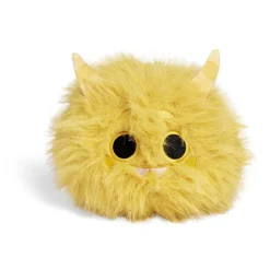 Peluche yéti ronde 24x17xH20cm (2 modèles)