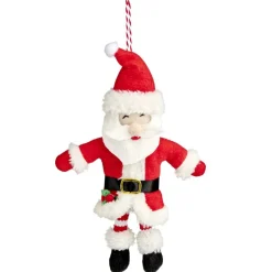 Personnage de Noël à suspendre feutrine rouge et blanc (3 modèles)